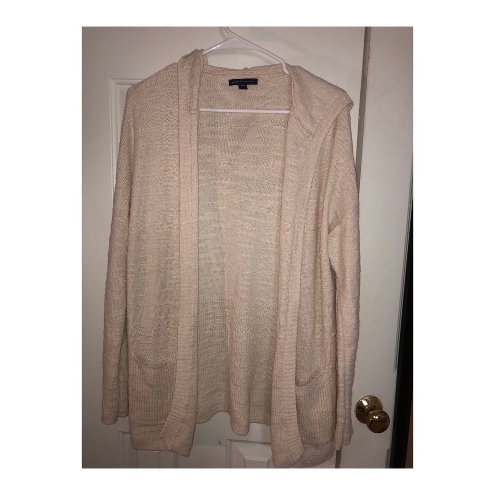 Hooded cardigan